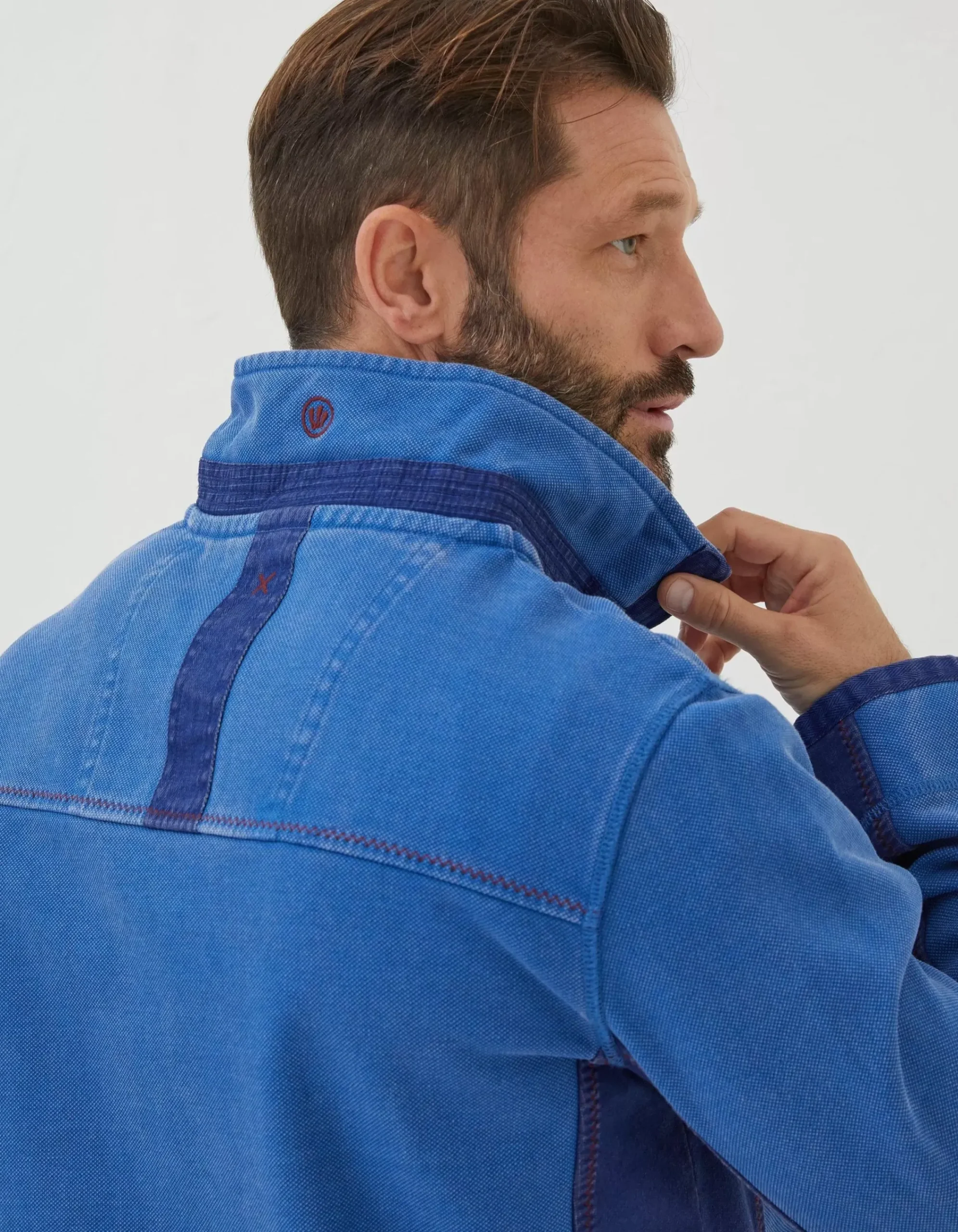 Men FatFace Sweatshirts & Hoodies|Airlie Pocket Panel Sweatshirt