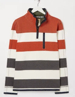 Men FatFace Sweatshirts & Hoodies|Airlie Rugby Stripe Sweat