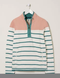 Women FatFace Sweatshirts & Hoodies|Airlie Stripe Yolk