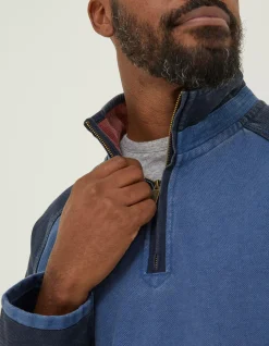 Men FatFace Sweatshirts & Hoodies|Airlie Tonal Pocket Sweatshirt