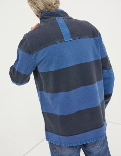 Men FatFace Sweatshirts & Hoodies|Airlie Tonal Stripe Sweatshirt