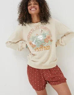 Women FatFace Sweatshirts & Hoodies|Alex Rainforest Crew Sweatshirt