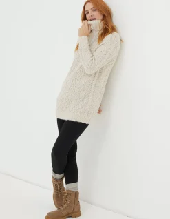 Women FatFace View All|Alicia Knitted Tunic