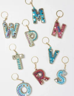 Gifts FatFace View All|Alphabet Beaded Keyring M-Z