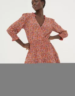 Women FatFace View All|Amba Gradient Floral Jersey Dress