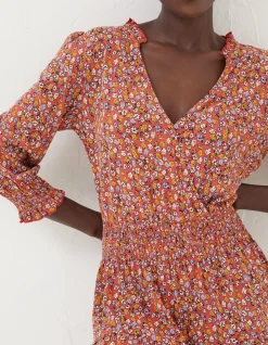 Women FatFace View All|Amba Gradient Floral Jersey Dress