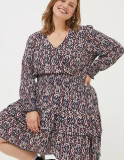 Women FatFace View All|Amba Ikat Geo Dress