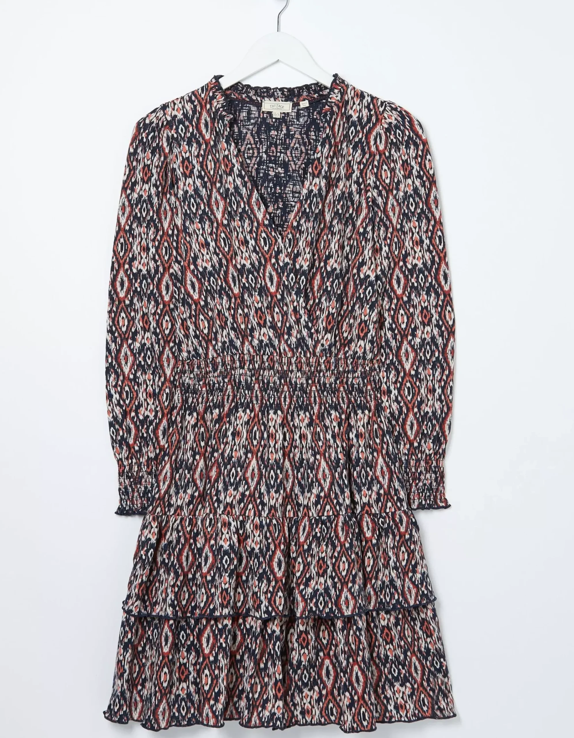 Women FatFace View All|Amba Ikat Geo Dress