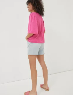 Women FatFace Knitwear|Angela V Neck Knitted Top