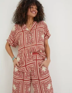 Women FatFace Shirts & Blouses|Aniyah Bandana Shirt