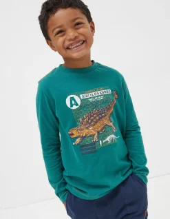 Boys FatFace View All|Ankylosaurus Graphic T Shirt