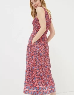Women FatFace Dresses|Anna Meadow Midi Dress