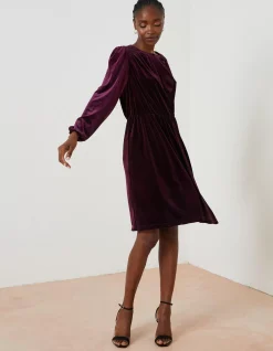 Women FatFace Dresses|Annie Velvet Dress