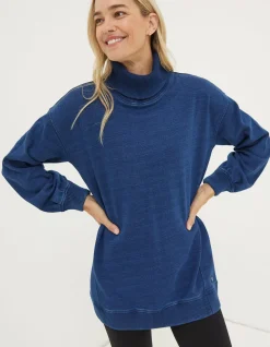 Women FatFace Sweatshirts & Hoodies|Arabella Roll Neck Tunic