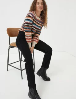 Women FatFace Trousers & Leggings|Arden Boyfriend Trousers