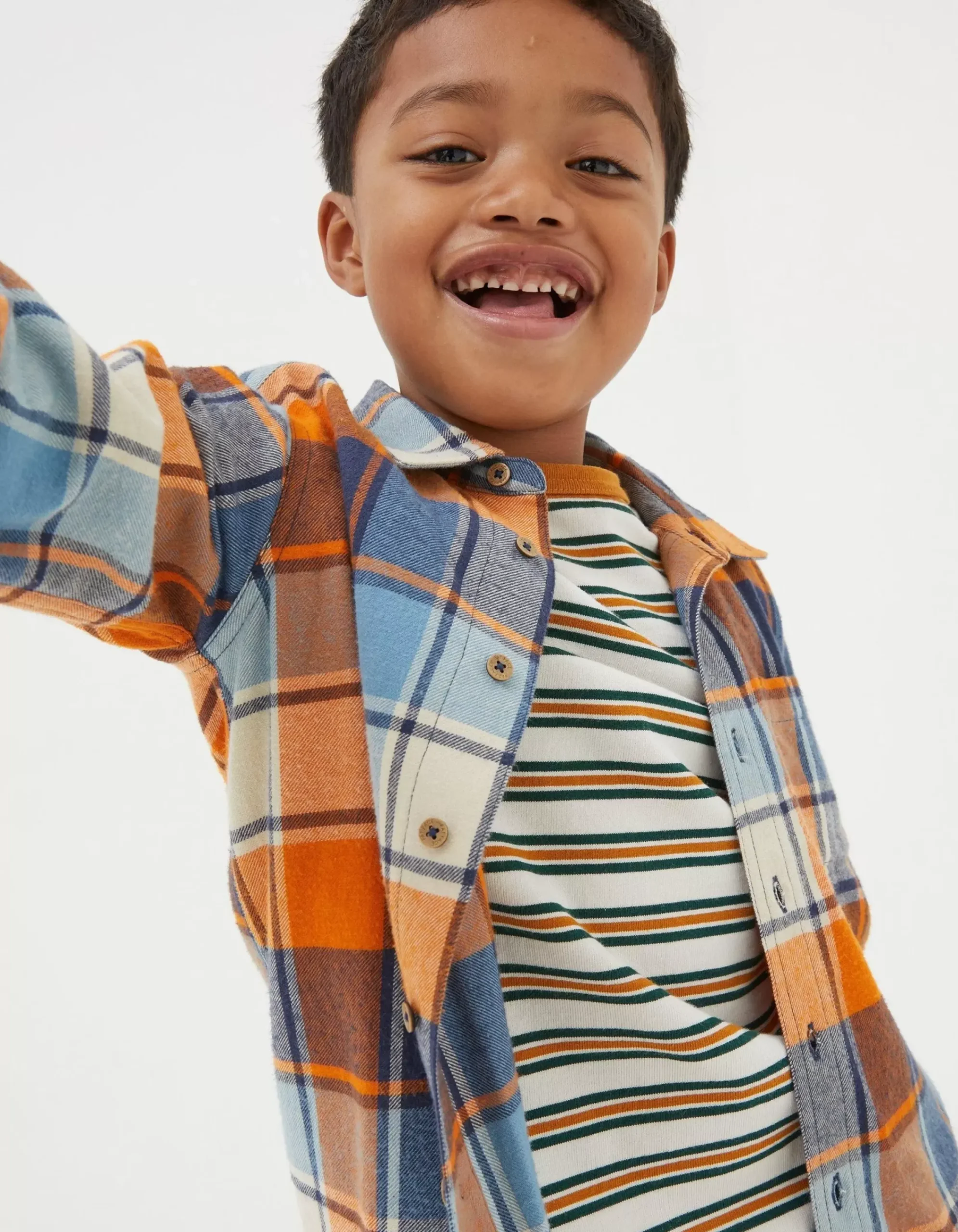 Boys FatFace View All|Arlo Check Shirt