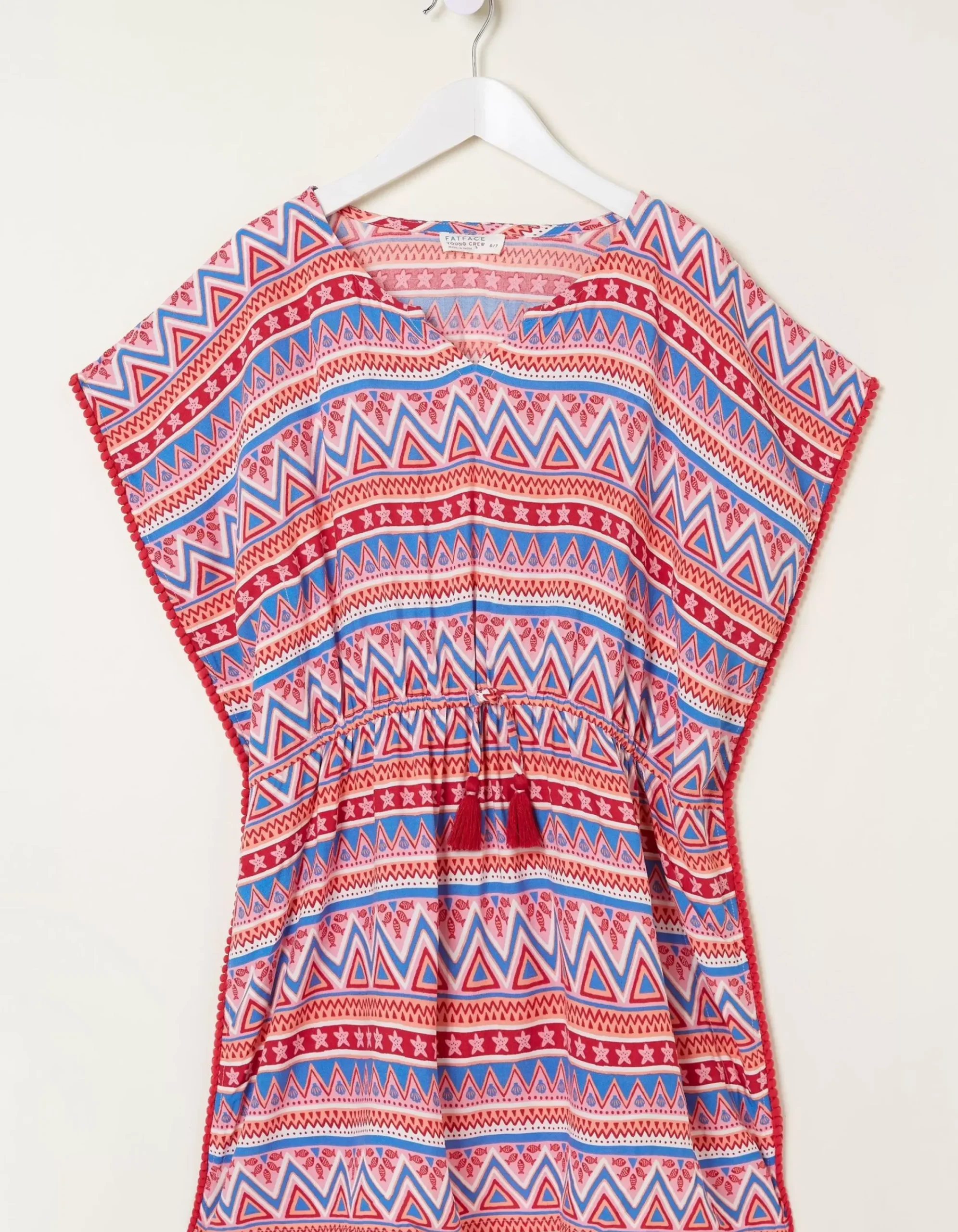 Girls FatFace View All|Aztec Print Kaftan