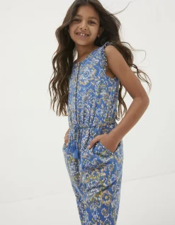 Girls FatFace View All|Aztec Printed Jumpsuit