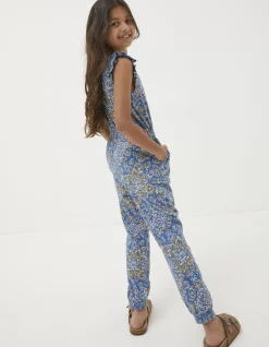Girls FatFace View All|Aztec Printed Jumpsuit