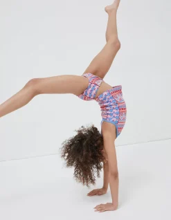 Girls FatFace View All|Aztec Tankini
