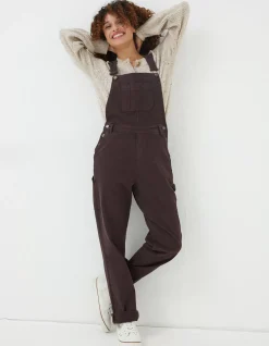 Women FatFace Trousers & Leggings|Banbury Canvas Dungaree