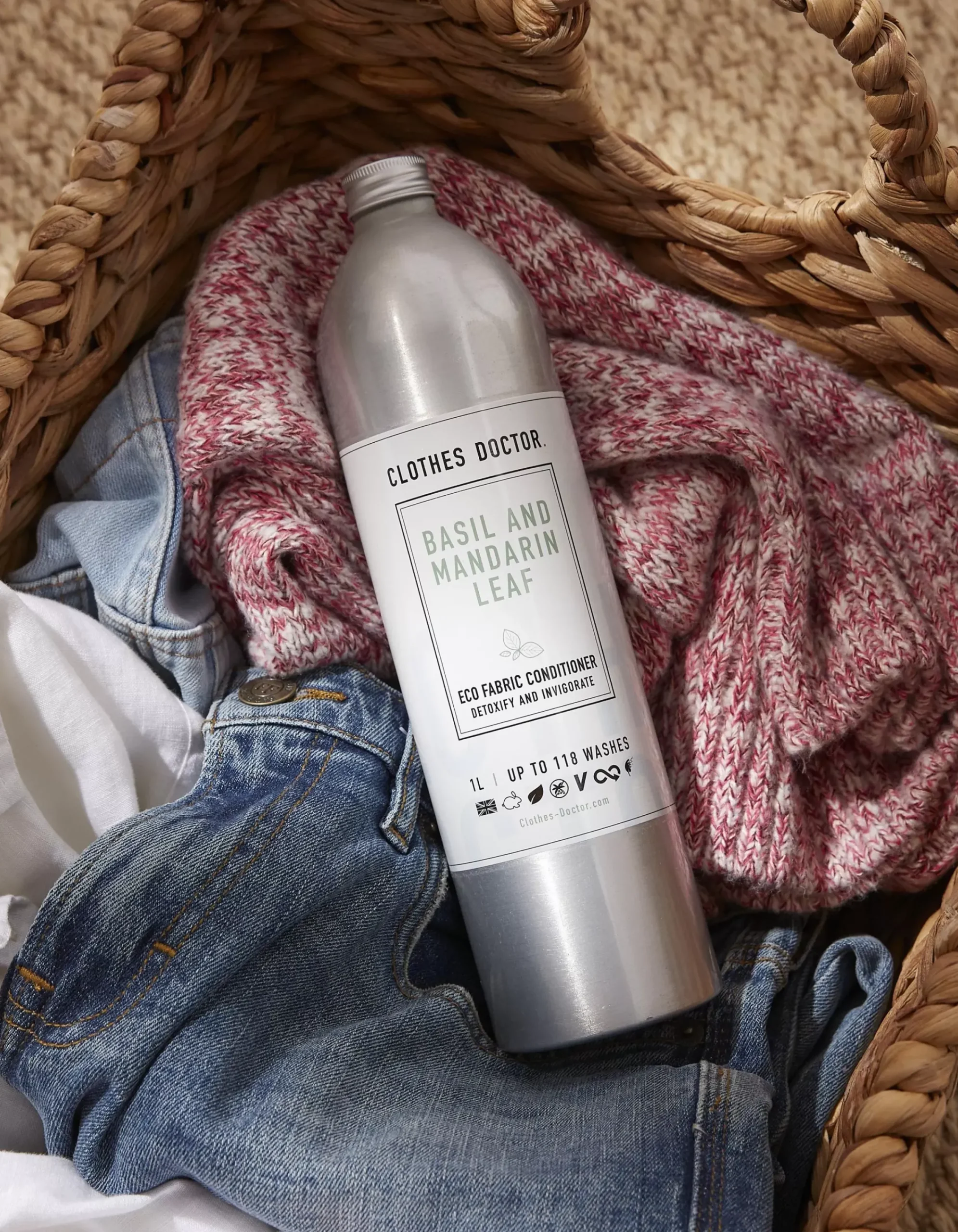 Gifts FatFace Clothing Care|Basil And Mandarin Fabric Softener