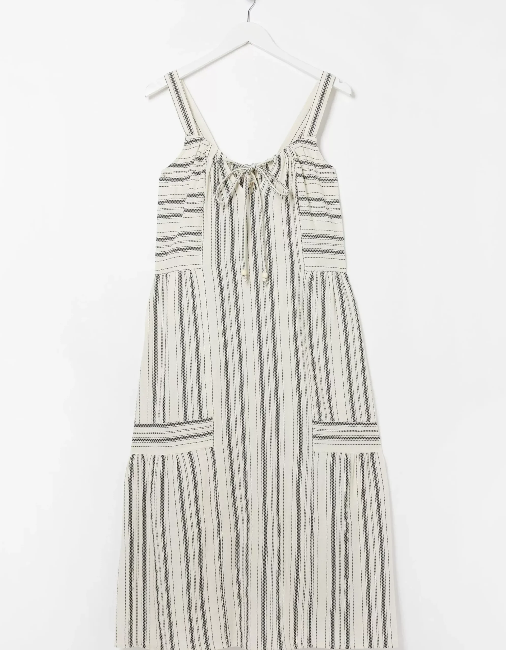Women FatFace Dresses|Beach Wear Tulum Stripe Midi Dress