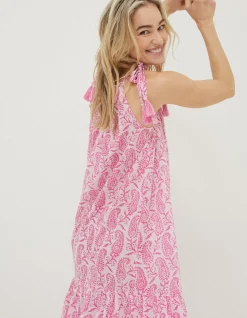 Women FatFace Dresses|Beachwear Ayanna Paisley Midi Dress