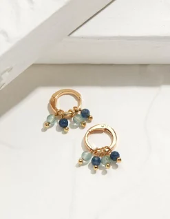 Women FatFace View All|Bead Huggy Hoops