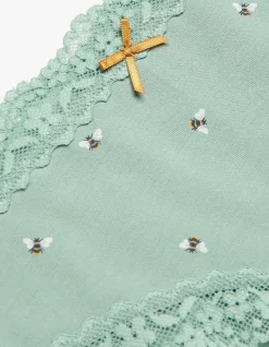 Women FatFace View All|Bee Print Short Knickers