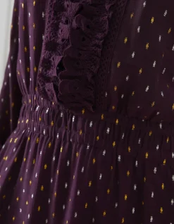 Women FatFace View All|Belle Metallic Dress