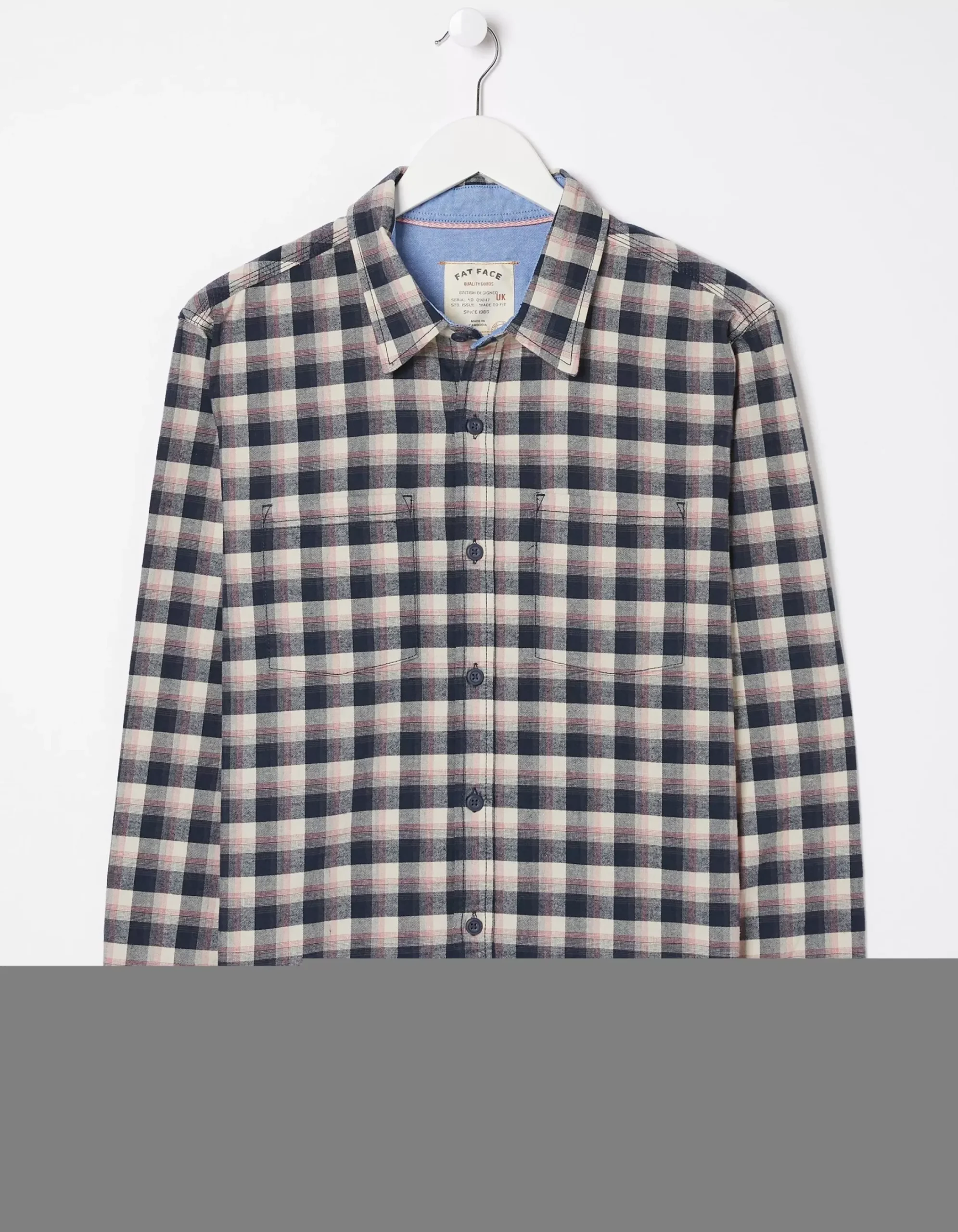 Men FatFace Shirts|Benton Check Shirt