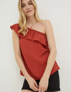 Women FatFace Shirts & Blouses|Bernie Asymmetric Cami Top