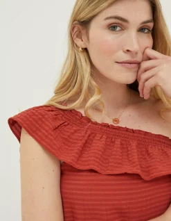 Women FatFace Shirts & Blouses|Bernie Asymmetric Cami Top
