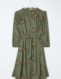 Women FatFace View All|Bernie Embroidered Shirt Dress