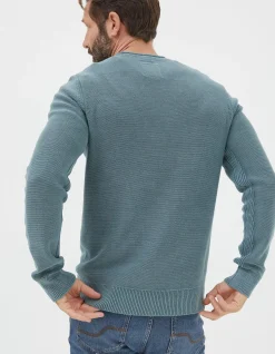 Men FatFace View All|Berwick Washed Crew Jumper