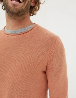 Men FatFace View All|Berwick Washed Crew Jumper