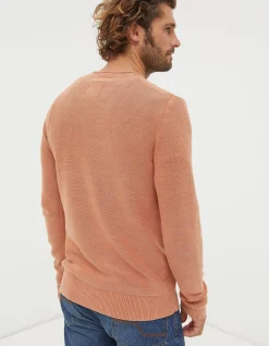 Men FatFace View All|Berwick Washed Crew Jumper