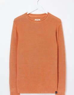 Men FatFace View All|Berwick Washed Crew Jumper