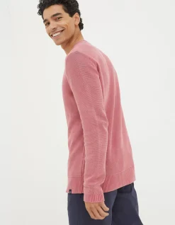Men FatFace View All|Berwick Washed Crew Jumper