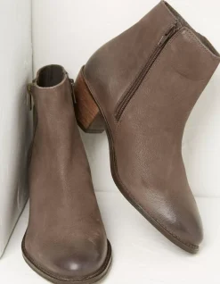 Women FatFace Boots|Betsy Zip Detail Ankle Boot