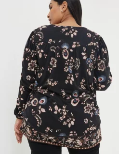 Women FatFace Tops & T-Shirts|Betty Fall Floral Tunic
