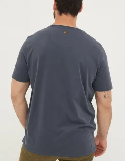 Men FatFace T-Shirts|Bike In Tents T-Shirt