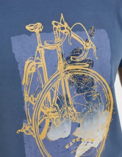 Men FatFace T-Shirts|Bike Map T-Shirt
