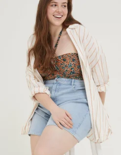 Women FatFace Shirts & Blouses|Billie Linen Blend Shirt