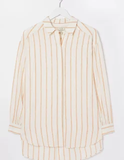 Women FatFace Shirts & Blouses|Billie Linen Blend Shirt