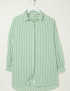 Women FatFace Shirts & Blouses|Billie Stripe Longline Shirt