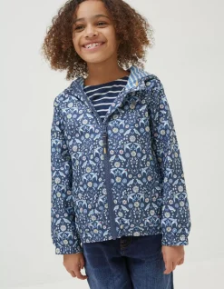 Girls FatFace View All|Bird Tile Windbreaker Jacket