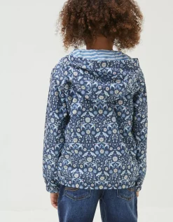 Girls FatFace View All|Bird Tile Windbreaker Jacket