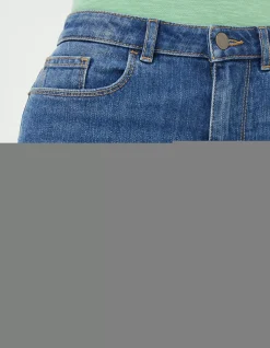 Women FatFace Shorts|Bisley Denim Bermuda Shorts
